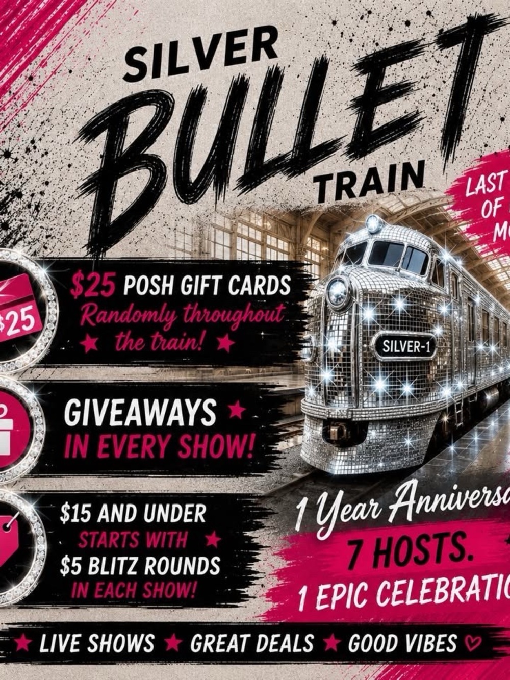 Silver Bullet one year Anniversary